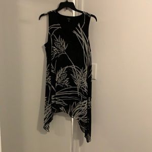 Long Alfani tunic top XL NWT